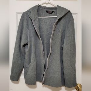 Kirkland Signature Gray Hoodie Sweatshirt
